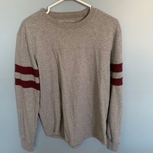 American Eagle Varsity Long Sleeve Tee